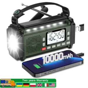 10000mAh Hand Crank Radio