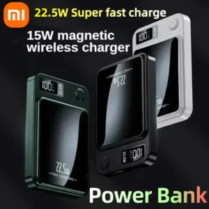 Magnetic Wireless Power Bank Fast Charger
